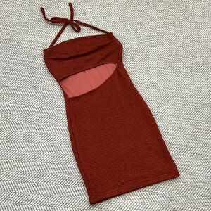 SHEIN open front dress